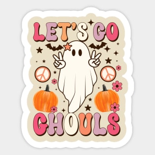 Let's Go Ghouls Sticker